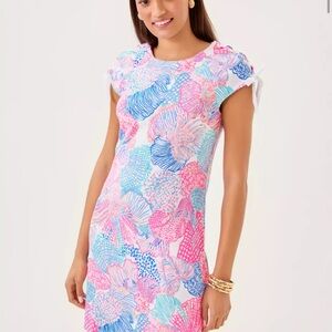 NWT Lilly Pulitzer MERET SHIFT DRESS 👗 in “Roar Of The Seas” MSRP $198 NWT sz XL